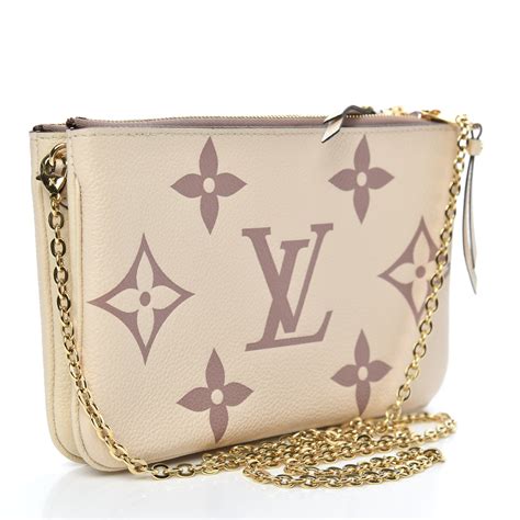 louis vuitton double zip pochette|More.